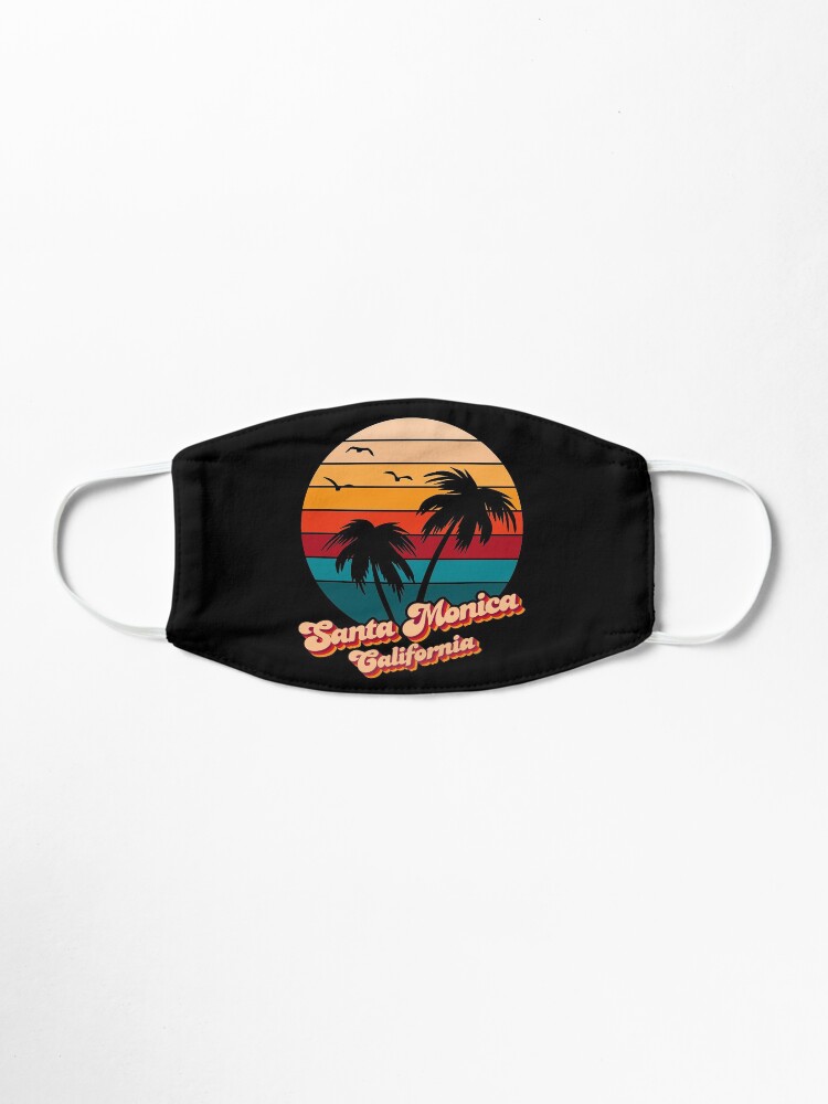 Alternate view of Santa Monica California Mask