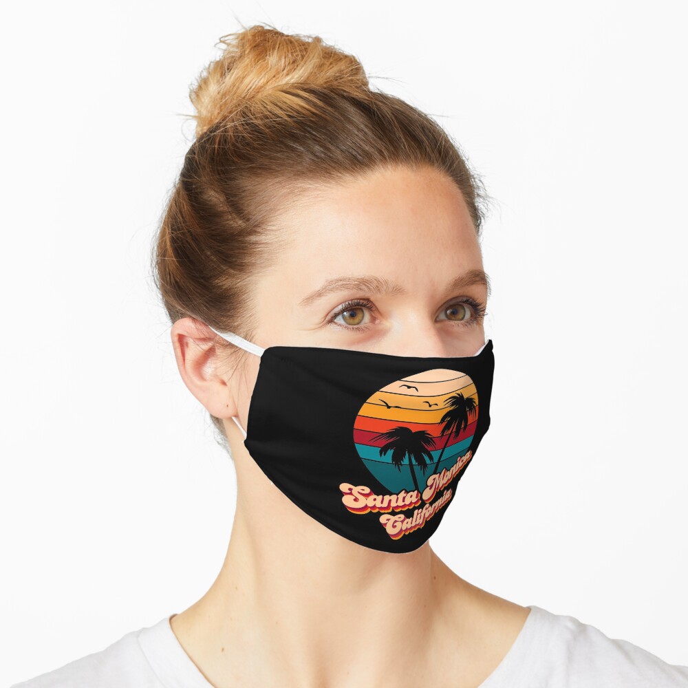Santa Monica California Mask