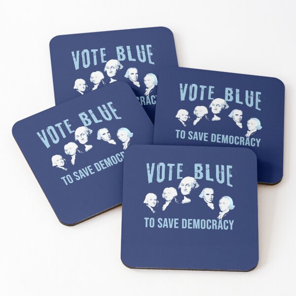 Item preview,  Founding Fathers VOTE BLUE TO SAVE DEMOCRACY designed and sold by LoveAndDefiance.