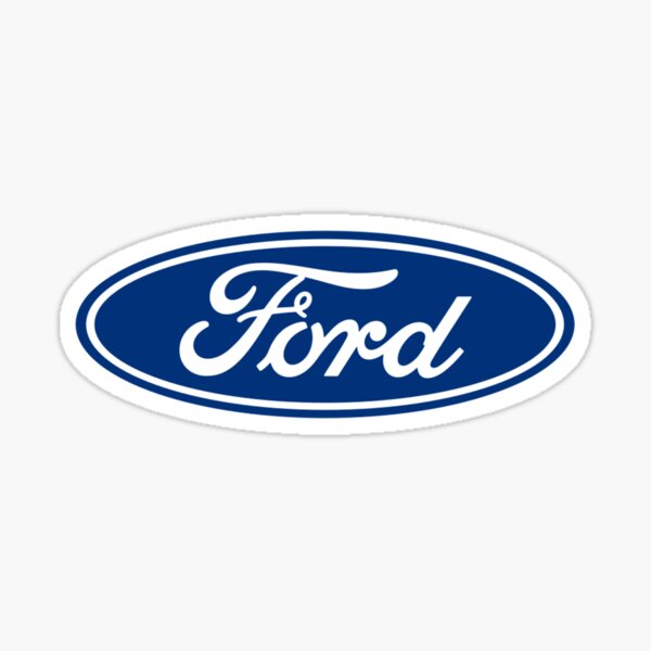 Ford Logo Emblem Sticker