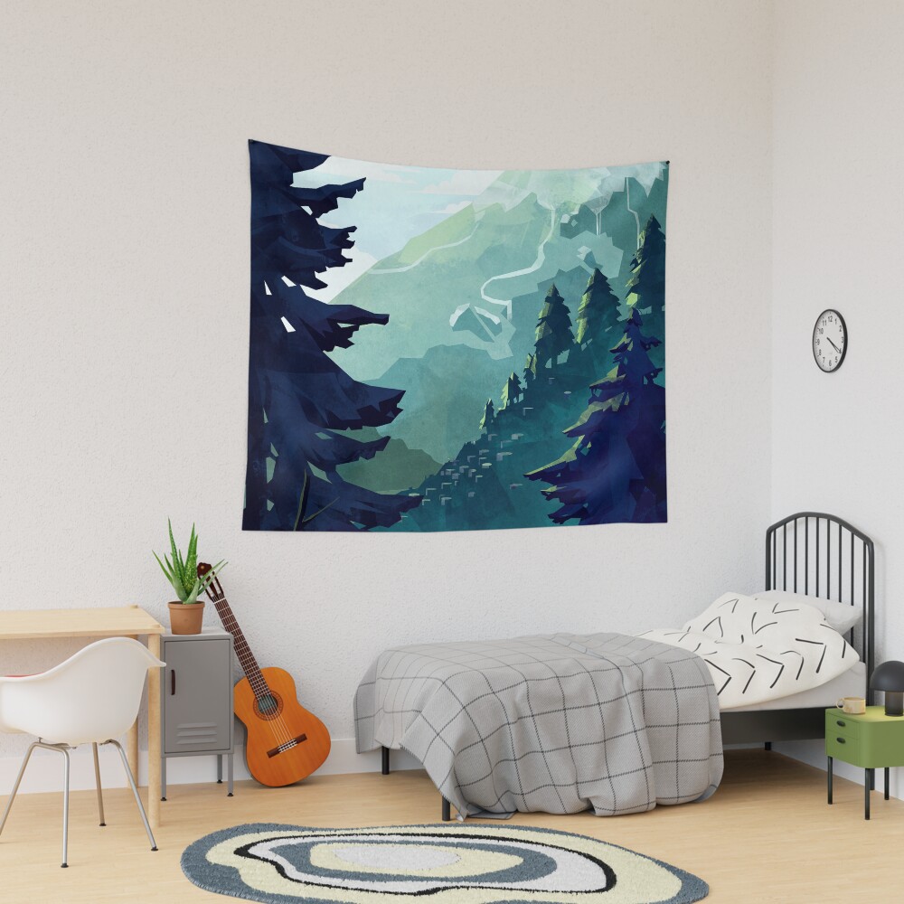 Vista previa del artículo con la obra «Tela decorativa», diseñado y vendido por MicaelaDawn.