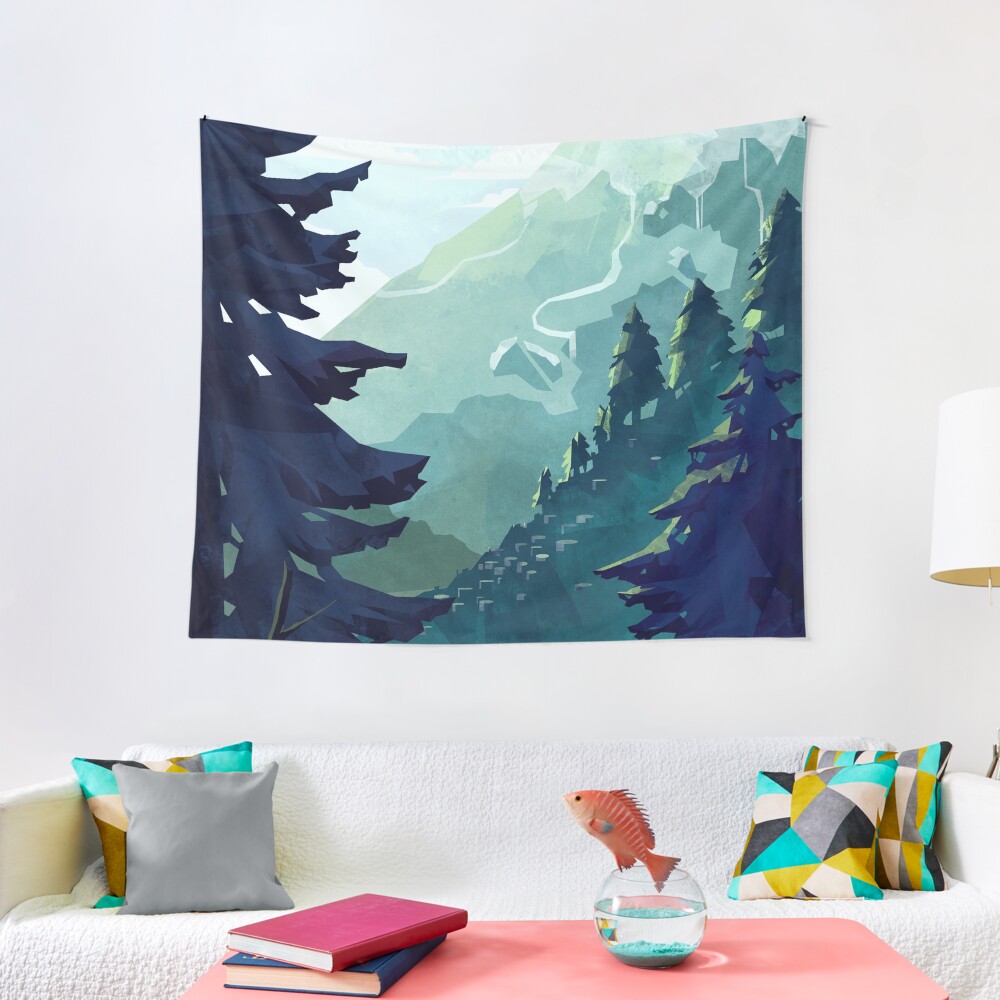 "Canadian Mountain" Tapestry for Sale by MicaelaDawn  Redbubble