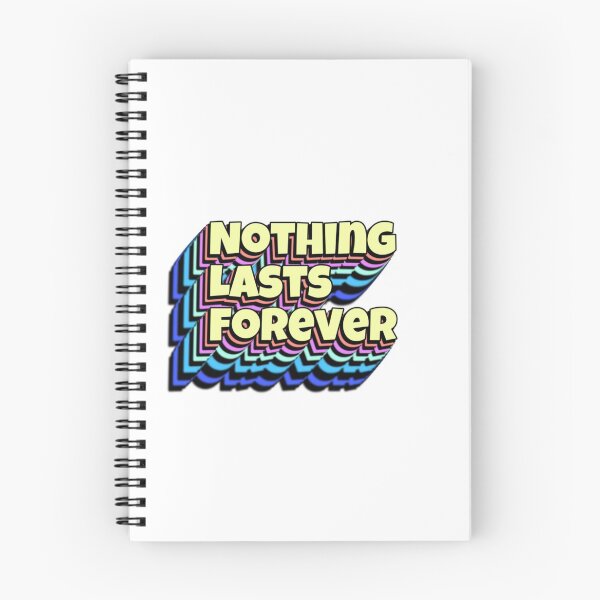 Item preview, Nothing lasts forever sticker  designed and sold by Aannawhitee.