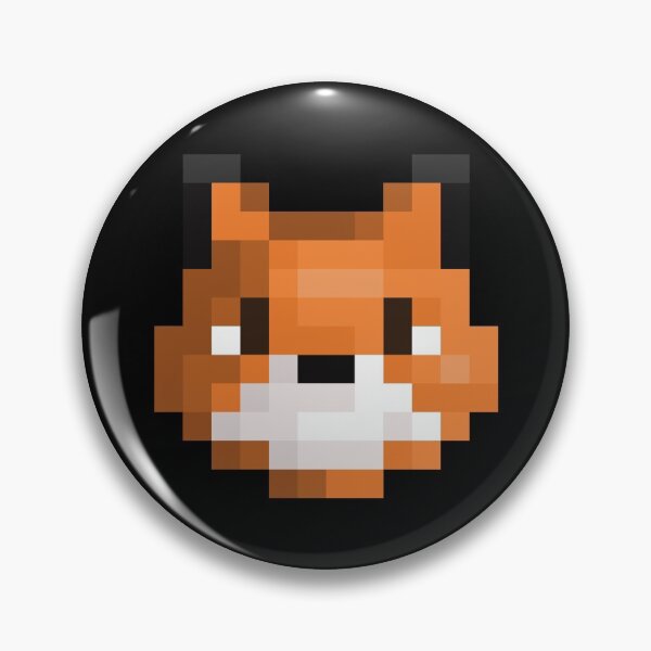 Item preview, Fox, pixel art designed and sold by agrebila.