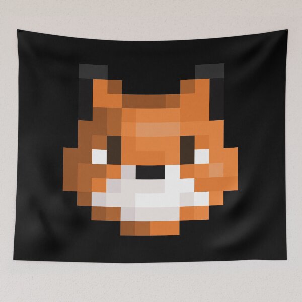 Item preview, Fox, pixel art designed and sold by agrebila.