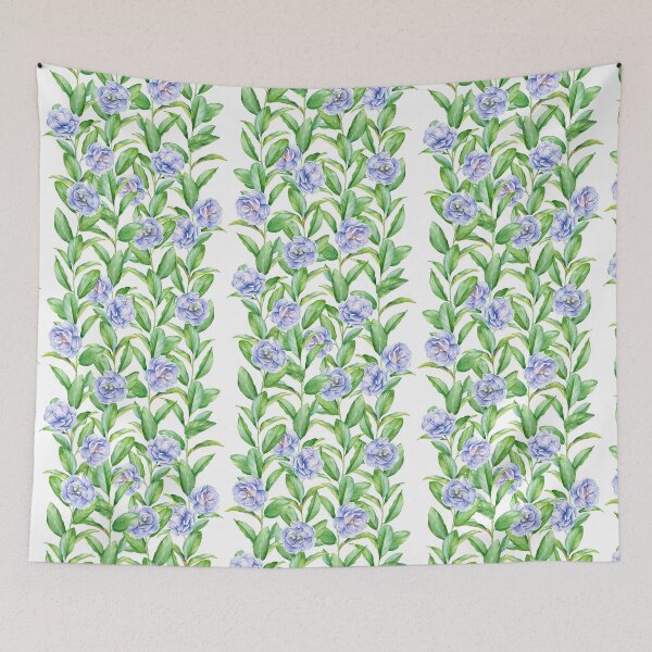 Item preview, Lively green plants and flowers designed and sold by Lyubava.