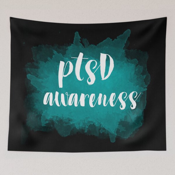 Item preview, PTSD AWARENESS designed and sold by Sikorae.