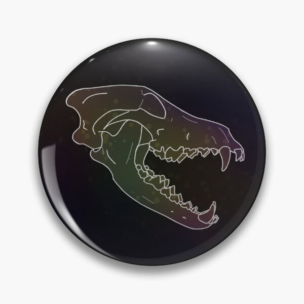 Item preview, Colorful wolf skull design designed and sold by DutchVulture.