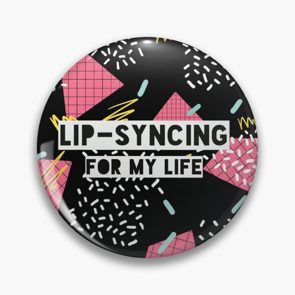 Item preview, Lipsync for your life (black) designed and sold by flockadoodle.