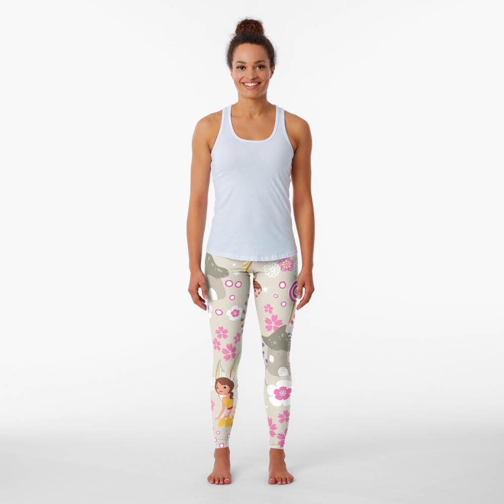 Beige Helper Fairies In Tommy Tinker's Village™ Leggings