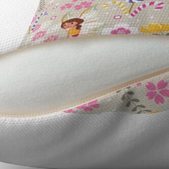 Alternate view of Beige Helper Fairies In Tommy Tinker's Village™ Floor Pillow