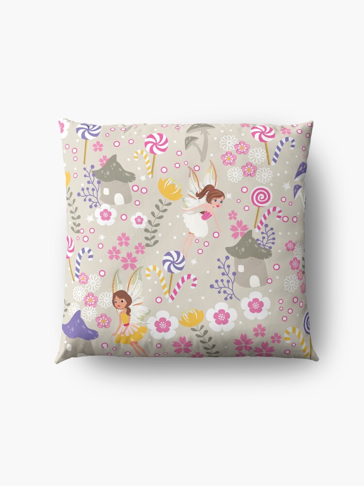 Alternate view of Beige Helper Fairies In Tommy Tinker's Village™ Floor Pillow