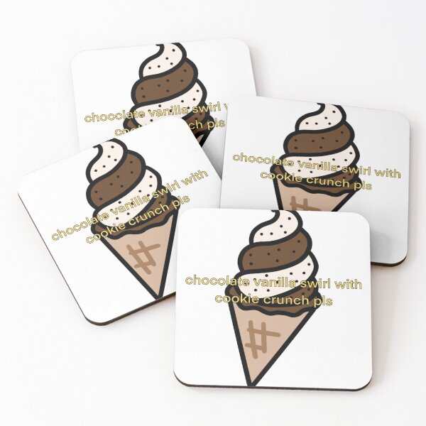 Item preview, Chocolate Vanilla Swirl with Cookie Crunch Please designed and sold by tgannon.