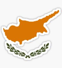 Flag of Cyprus Sticker