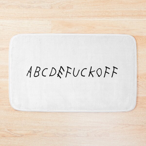 Item preview, ABCDEFUCKOFF Shirt sarcasm T-shirt, Funny Shirt, Swear, Fuck off, Vulgar designed and sold by SLV7R.
