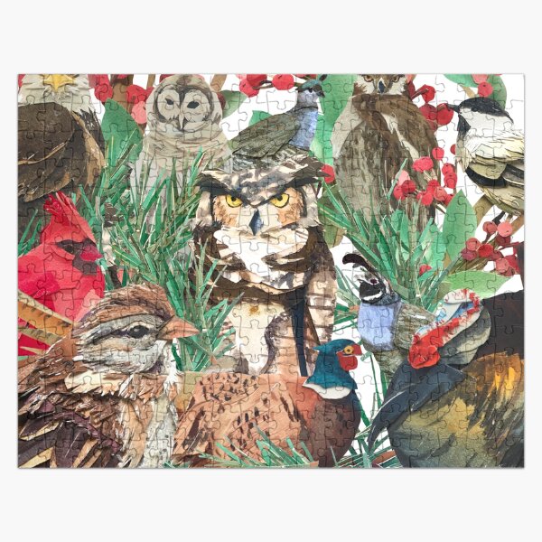 WINTER'S BIRDS Jigsaw Puzzle