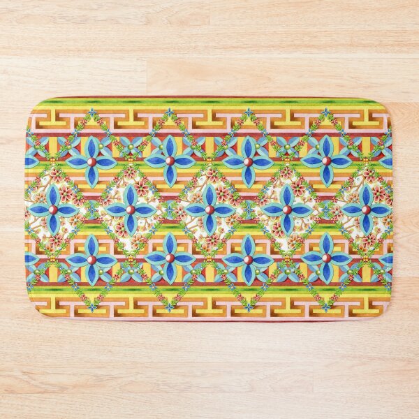 Item preview, Elizabethan Rainbow Blossoms designed and sold by PatriciaSheaDesigns.