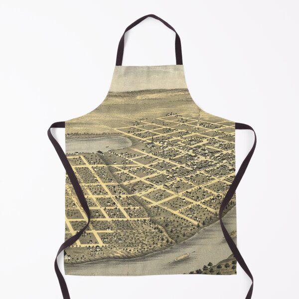 Item preview, Vintage Map of St Cloud MN (1869) designed and sold by BravuraMedia.