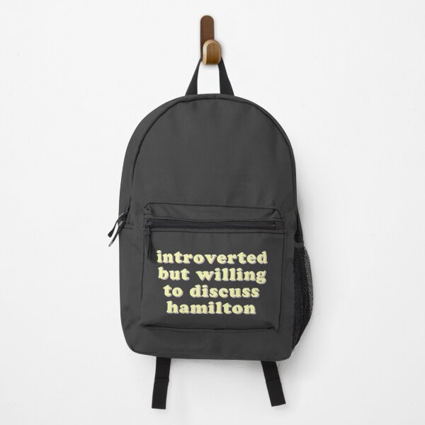 Item preview, Introverted but willing to discuss Hamilton designed and sold by uncommonoath.