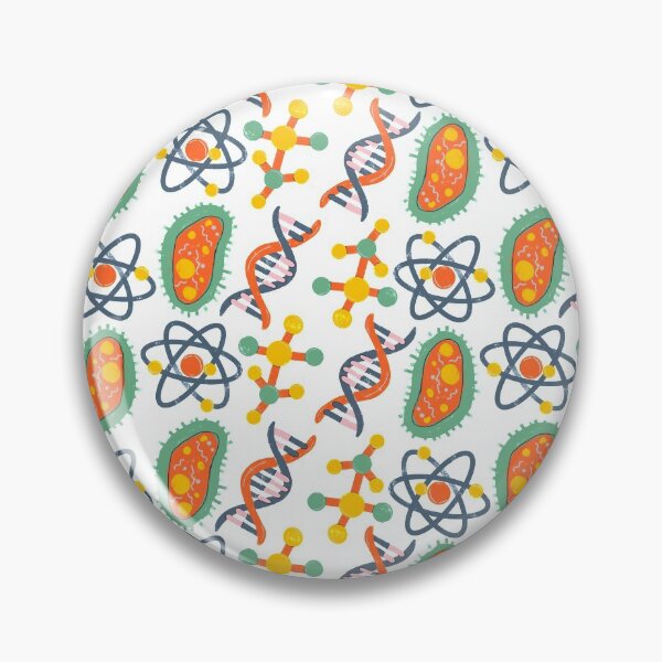 Item preview, Science Teacher Pattern with White Background designed and sold by WildeandCo.