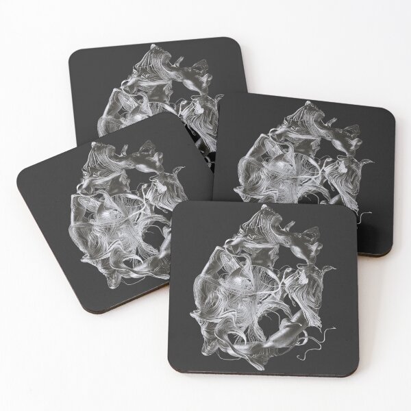 Item preview, Chaotic Lines #1 Monochrome Abstract Art designed and sold by chaoticlines.