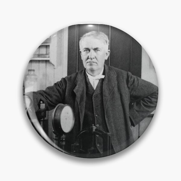 Item preview, Thomas Edison In His Lab - New Jersey - Circa 1901 designed and sold by warishellstore.