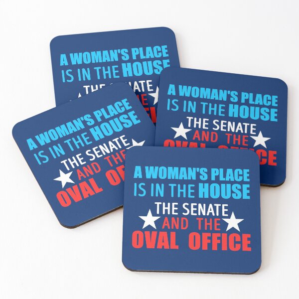 Item preview, A Woman's Place Is In The House The Senate And The Oval Office designed and sold by StudioTina.