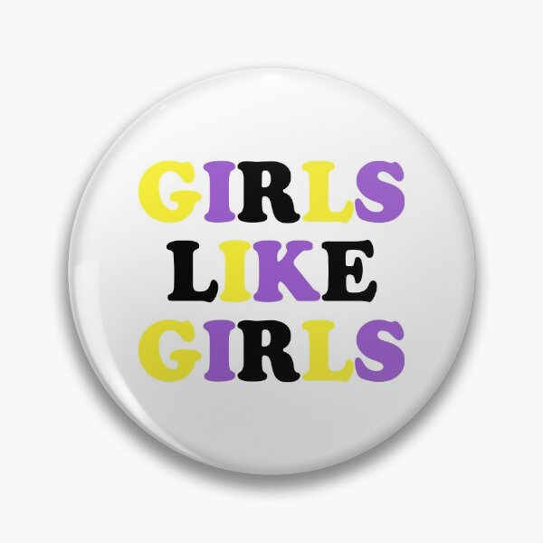 Item preview, Girls Like Girls (Non-Binary Pride) designed and sold by paralia.