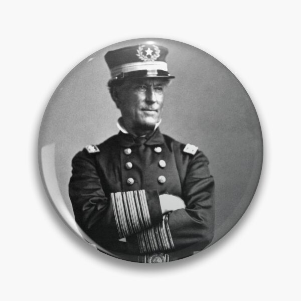 Item preview, Admiral Farragut - Civil War - 1863 designed and sold by warishellstore.