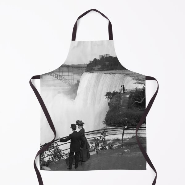 Aperçu de l'œuvre Chutes du Niagara vintage - Vue depuis l'île Goat - 1908 créée et vendue par warishellstore.
