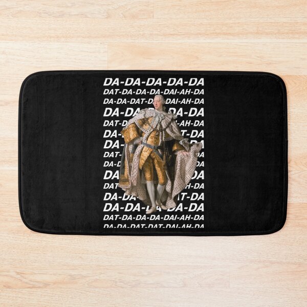 Item preview, King George III DA DA DA DA DA (white text) designed and sold by Ofeefee.