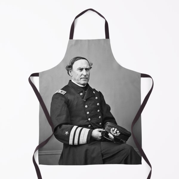Item preview, Admiral David Farragut Portrait designed and sold by warishellstore.