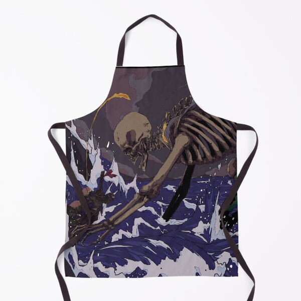 Item preview, The Great Gashadokuro Off Kanagawa designed and sold by Chris Paculan Art // The Punk from NoWhere.