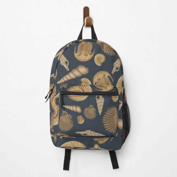 Stylish Fossil Pattern Backpack