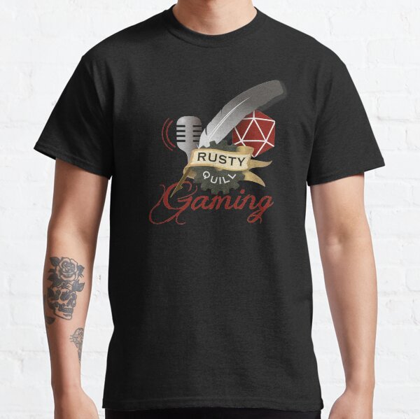 Rusty Quill Gaming Logo Classic T-Shirt