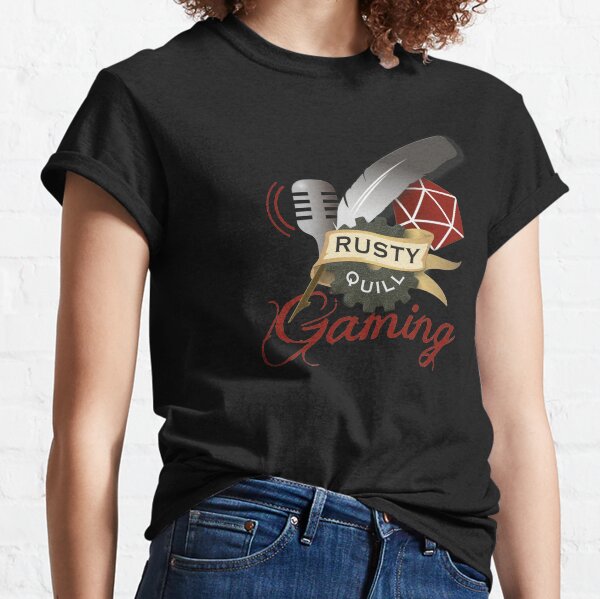 Rusty Quill Gaming Logo Classic T-Shirt
