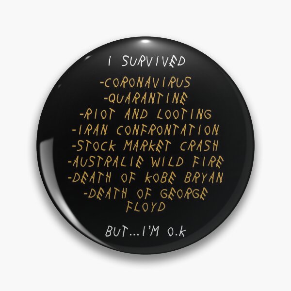 Item preview, I Survived quarantine, Riot, Iran, Stock, George Floyd T-Shirt, Black lives matter, Clothing gift, Black designed and sold by SLV7R.