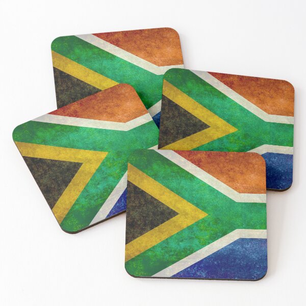 Item preview, Grungy South African flag of South Africa designed and sold by Bruiserstang.