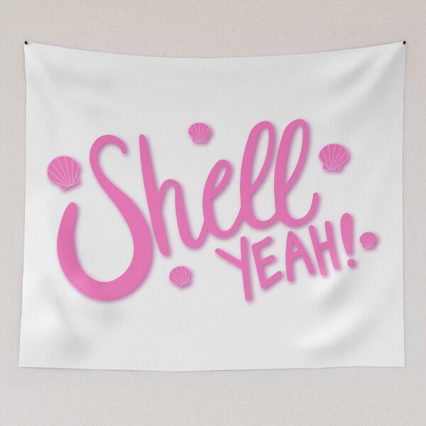 Item preview, Shell Yeah! (Pink) designed and sold by agnello22.