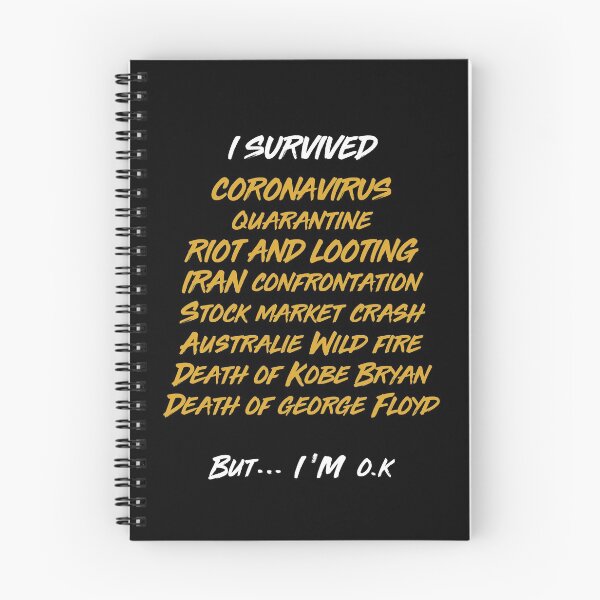 Item preview, I Survived quarantine, Riot, Iran, Stock, George Floyd T-Shirt, Black lives matter, Clothing gift, Black designed and sold by SLV7R.