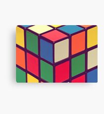 Vintage Cubes Canvas Print