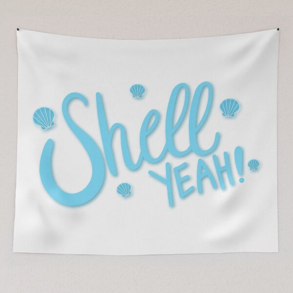 Item preview, Shell Yeah! (Blue) designed and sold by agnello22.