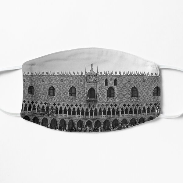 Doge's Palace B&W Flat Mask