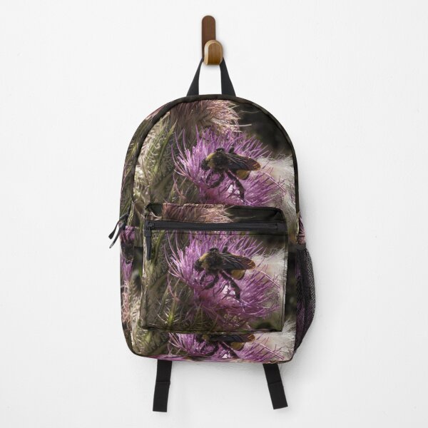 Item preview, American Bumblebee On Thistle designed and sold by Zina Stromberg.