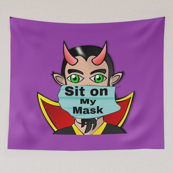 Item preview, Sit on my Mask .......... Says the Vampire designed and sold by CocoBayWinning.