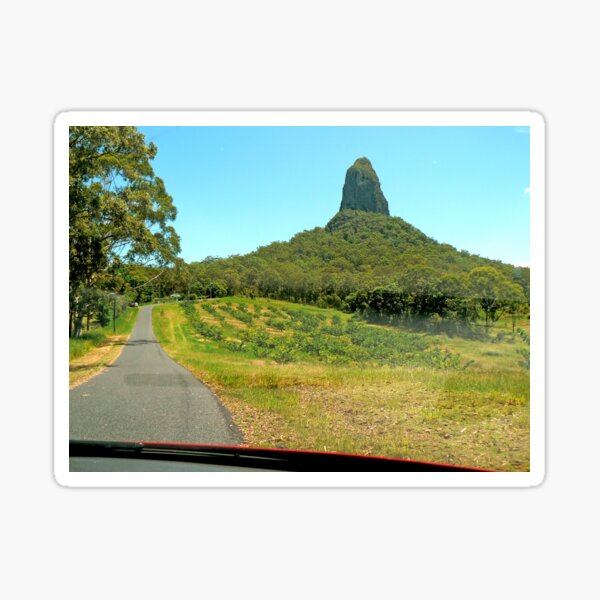 Driving to Crookneck Sticker