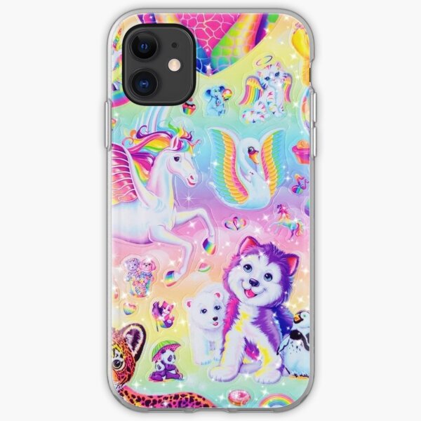 RAINBOW Y2K 2000S nostalgia print iPhone Soft Case