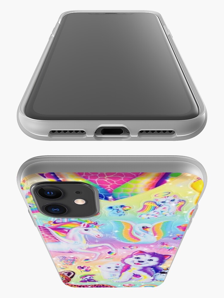 Alternate view of RAINBOW Y2K 2000S nostalgia print iPhone Case & Cover