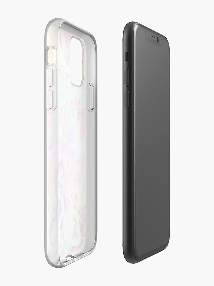 Alternate view of RAINBOW Y2K 2000S nostalgia print iPhone Case & Cover