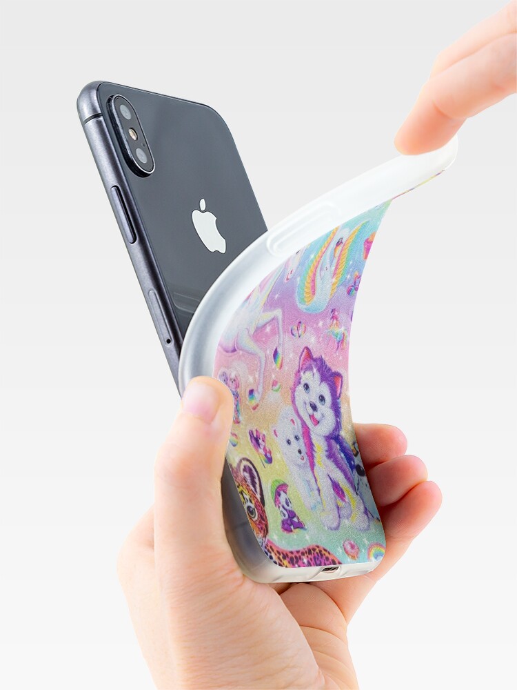 Alternate view of RAINBOW Y2K 2000S nostalgia print iPhone Case & Cover